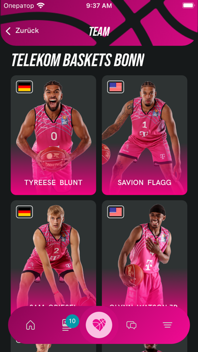 Telekom Baskets Bonn Screenshot