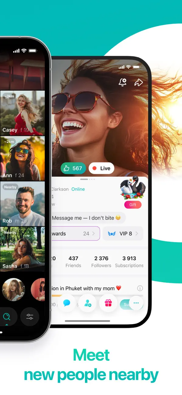 Screenshot #2 pour Frim: tchat pour rencontre