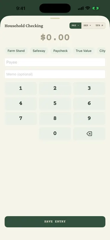 Simple Register screenshot 2 of 7