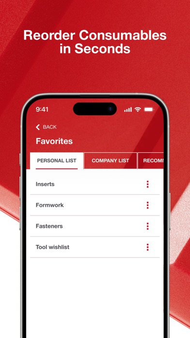 Hilti: Shop on the go app screenshot 3
