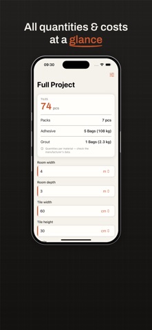 TileWright – Tile Calculator Screenshot 3 of 5