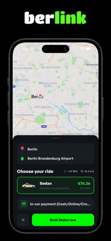 Berlink: Berlin Taxi & Transit iPhone screenshot