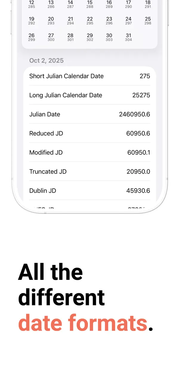 Screenshot #2 pour Julian Calendar