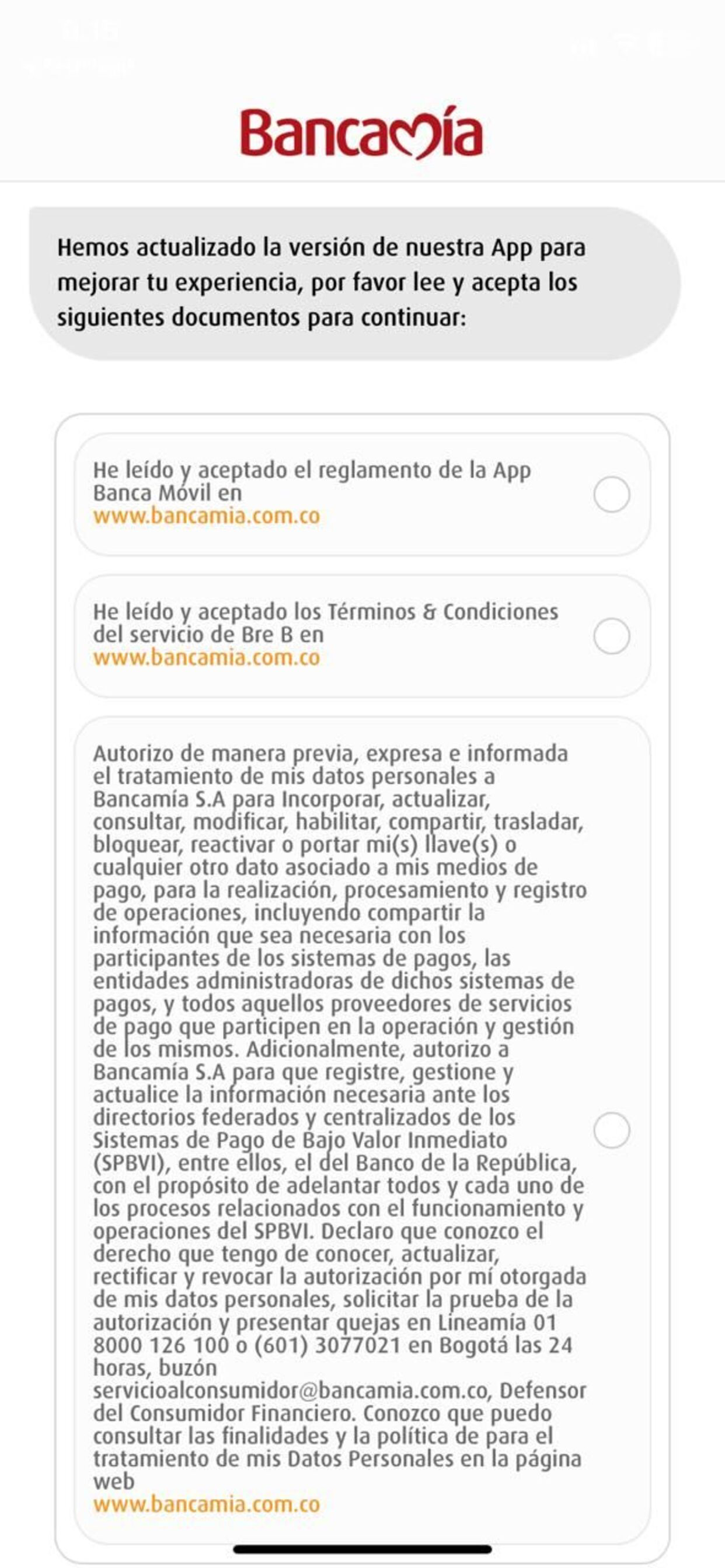 Bancamía screenshot 3