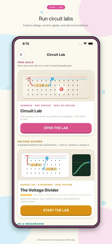 Ohmie: Learn Electronics screenshot 4 of 6