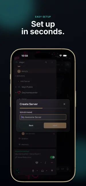 Mqvi: Voice Chat & Communities screenshot 3