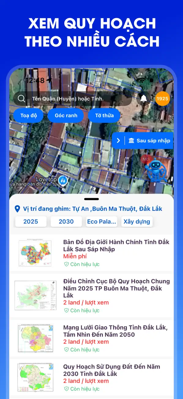 Screenshot #1 pour Thongtin.land-