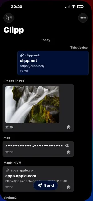 Clipp.net screenshot 1