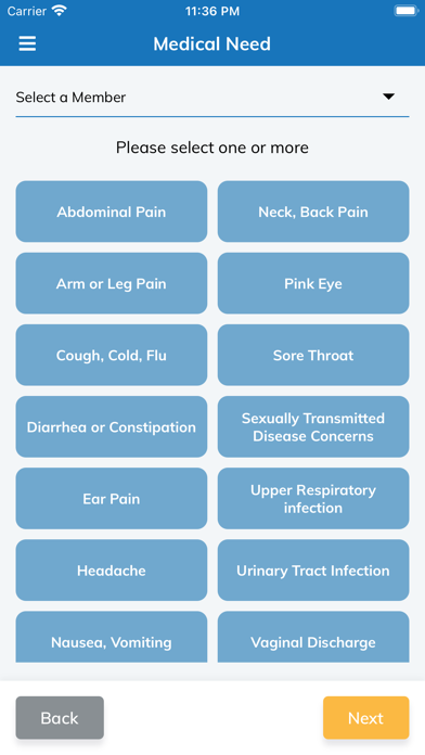 Redirect Health Member App Screenshot