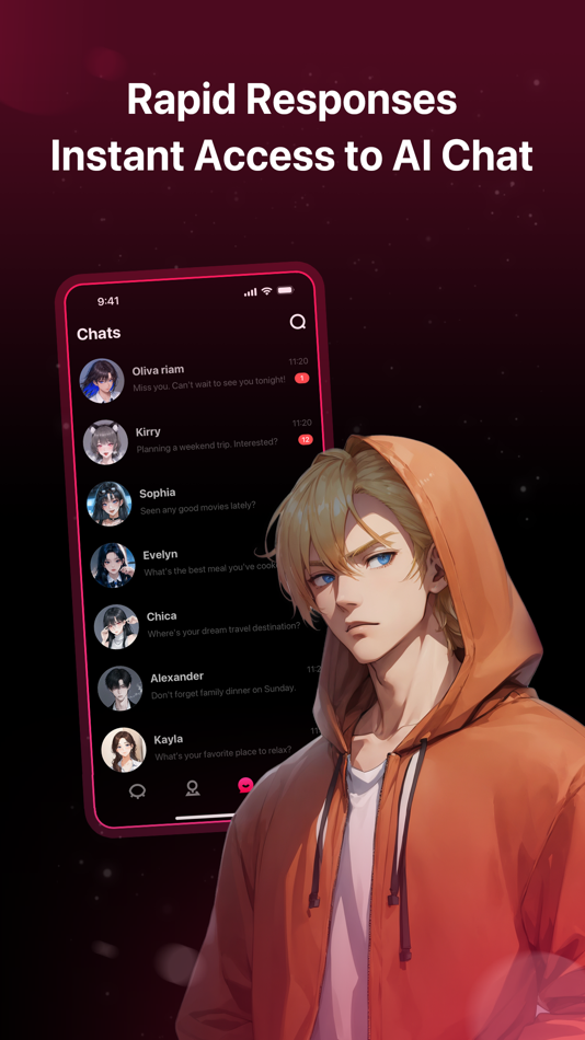 #2. SoulTalk AI: Character Chat (iOS) 由: SINGULARITY MUTUAL ENTERTAINMENT CULTURE MEDIA LIMITED