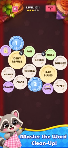 Tidy Plates Word Sort Puzzle Screenshot 5 of 7