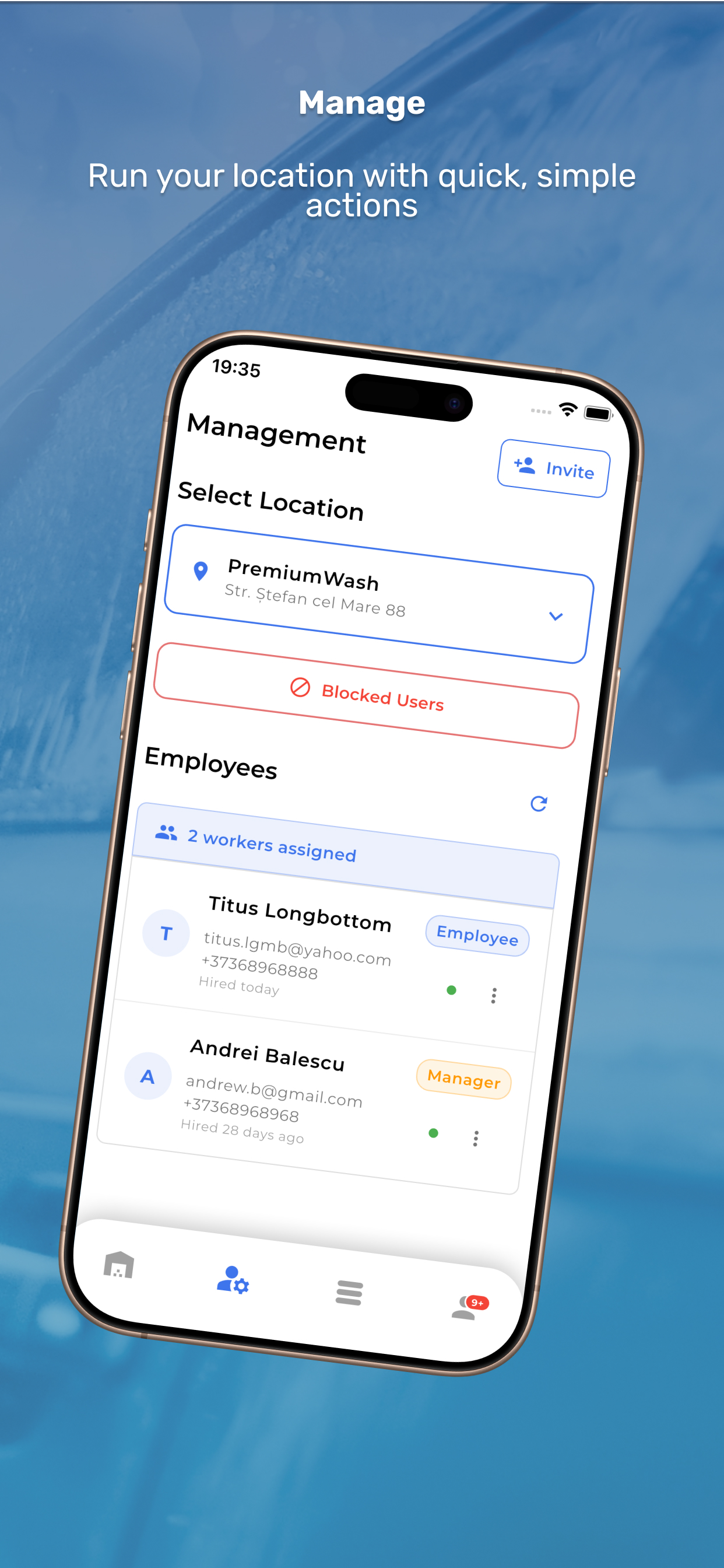 Wash Map - Book & Manage screenshot 4