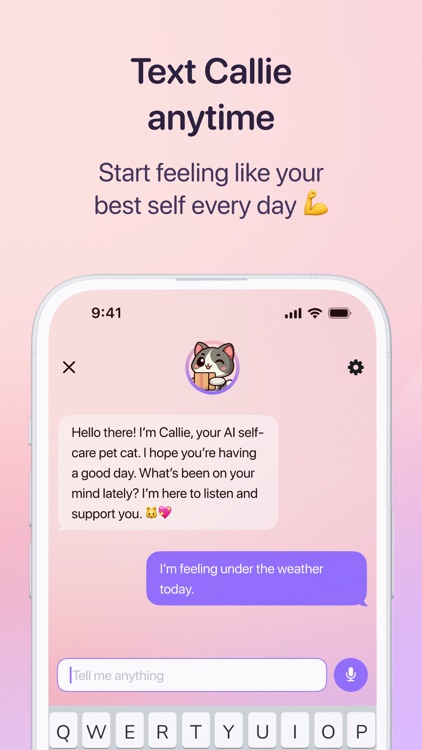 Callie: Self Care Pet screenshot-3