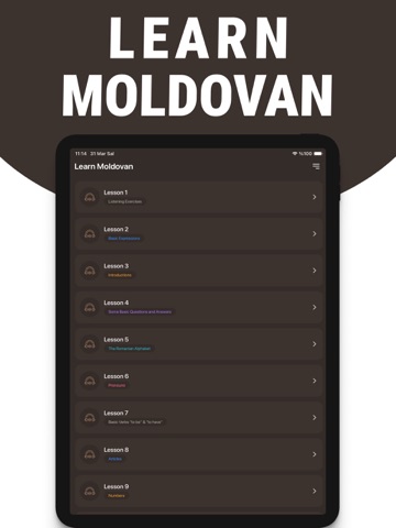 Fast - Speak Moldovan Language iPad screenshot