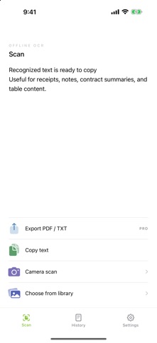 Text Scan - OCR Photo to Text Screenshot 2 of 5