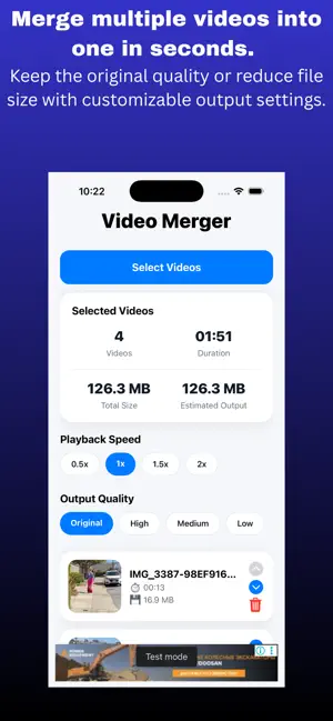 Video Merger Expert screenshot 1