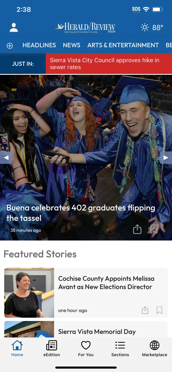 Screenshot #2 pour Sierra Vista Herald/Review