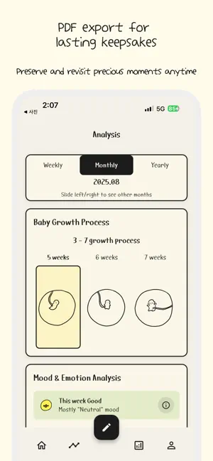 Mongle: Pregnancy Tracker screenshot 3