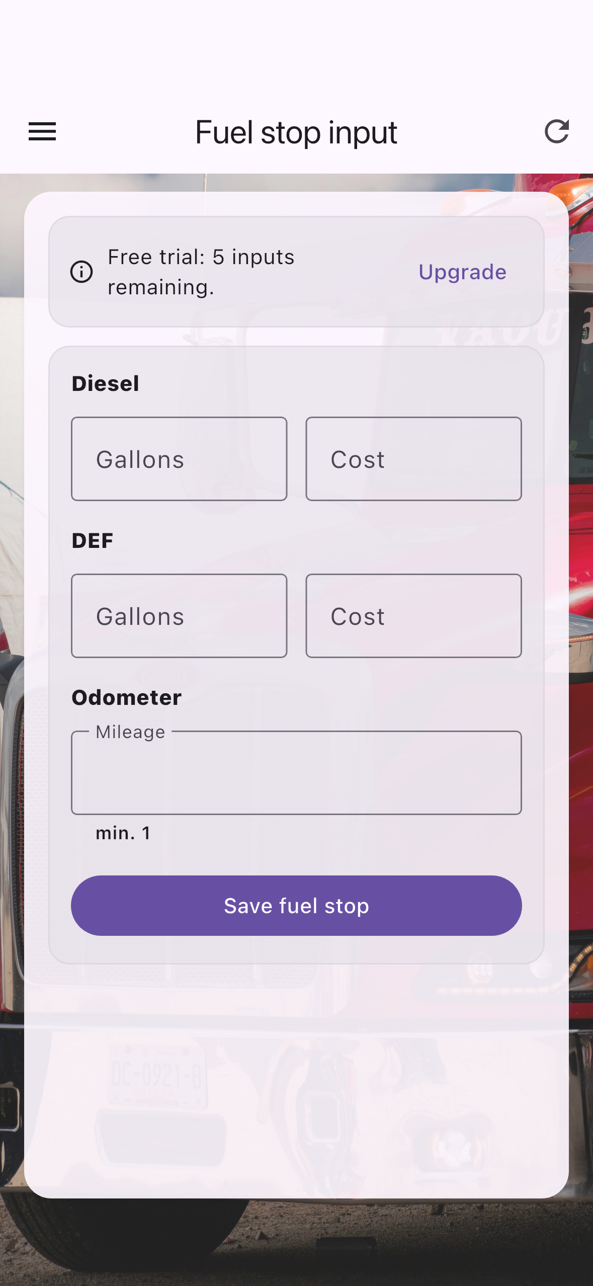 ProfitPilot - Truck Manager