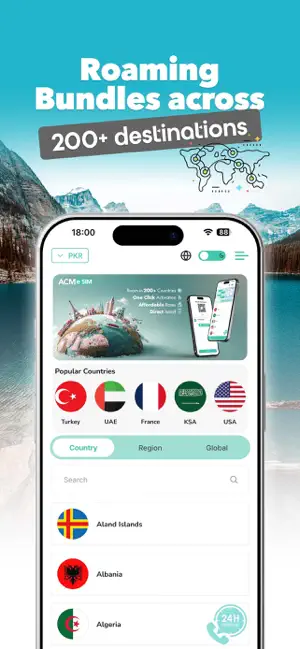 ACMeSIM - eSIM Data Roaming screenshot 1