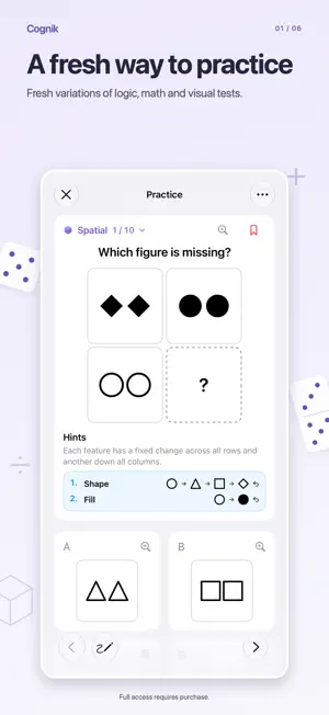 Cognik: Aptitude Test Practice screenshot 1