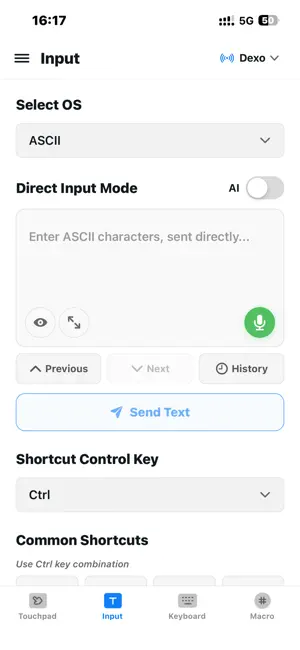 DexoPad screenshot 2