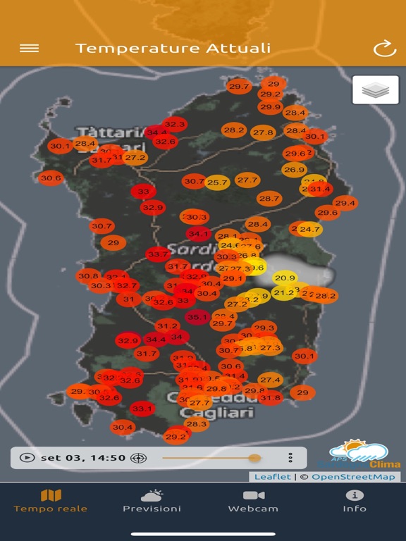 Screenshot #4 pour Sardegna Clima Pro