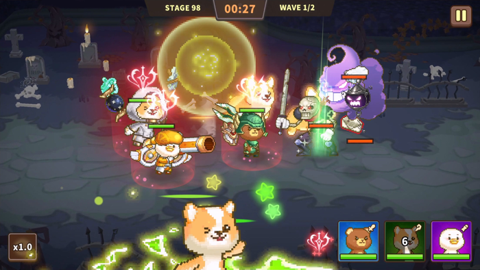 動物任務  放置角色扮演遊戲