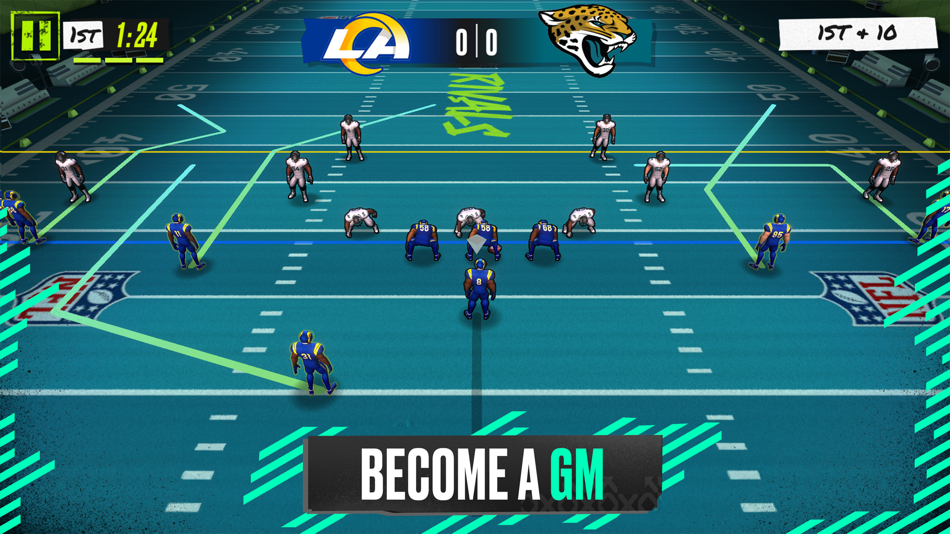 #2. NFL Rivals - Football Game (iOS) 来自: Mythical Games