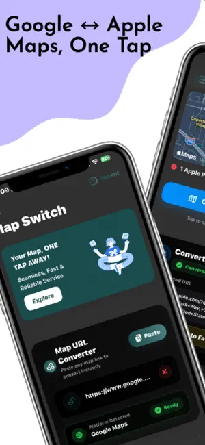 MapSwitch: Convert Map Links! screenshot 1