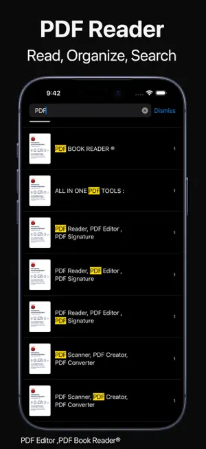 PDF Editor ,PDF Book Reader ® screenshot 7