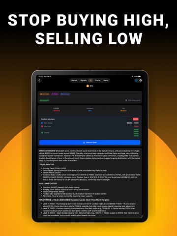 Crypto Analysis AI iPad screenshot
