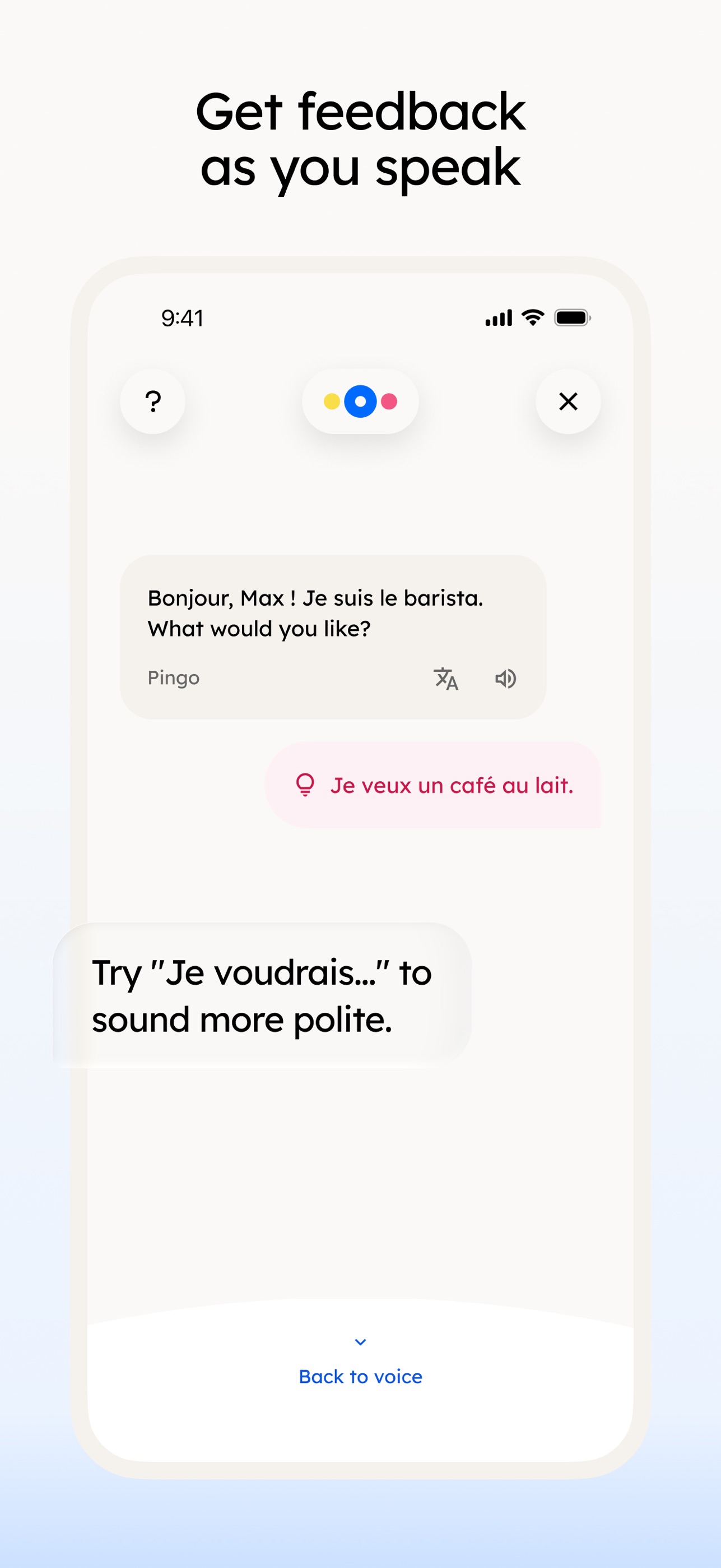 Screenshot 3 of Language Learning: Pingo AI