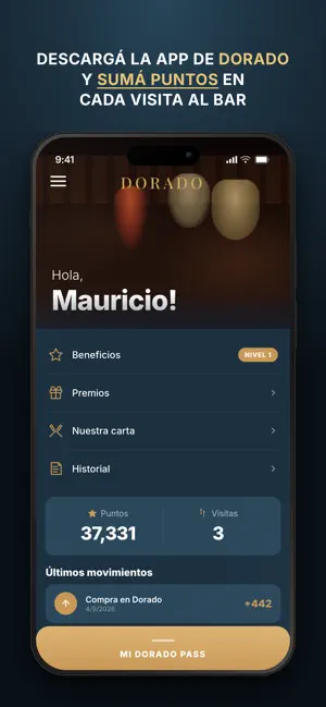 Dorado iPhone screenshot 1