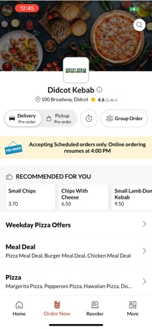 Didcot Kebab. Screenshot 2 of 4