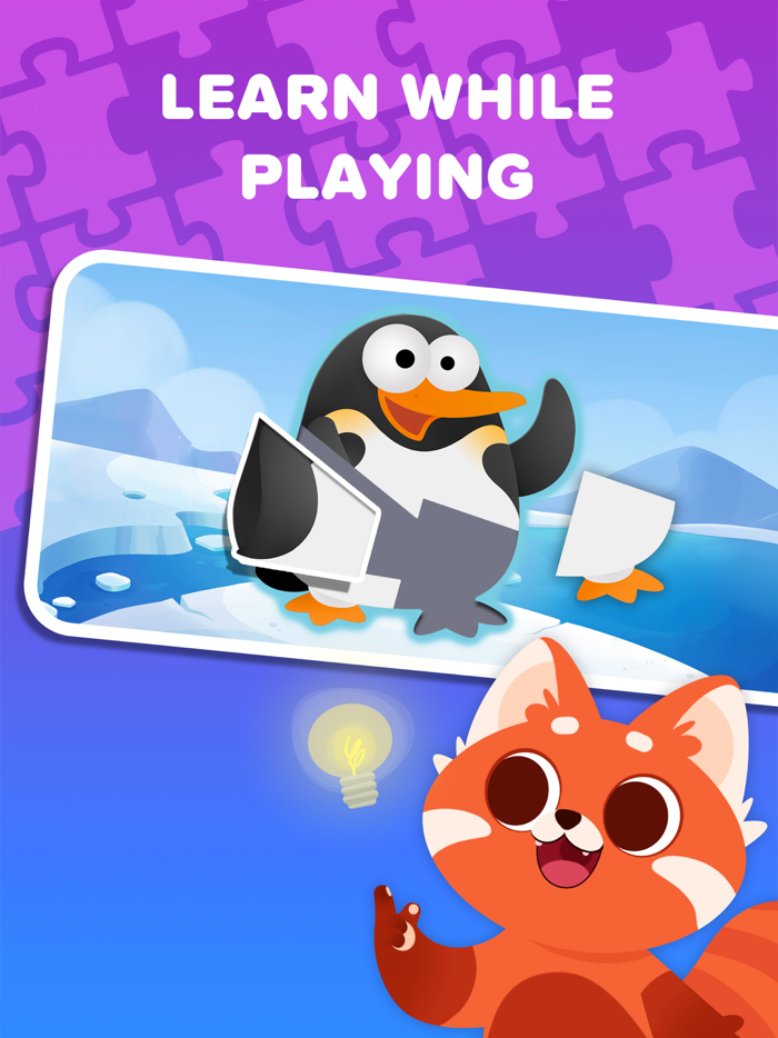 Kid Panda Colors and Puzzles