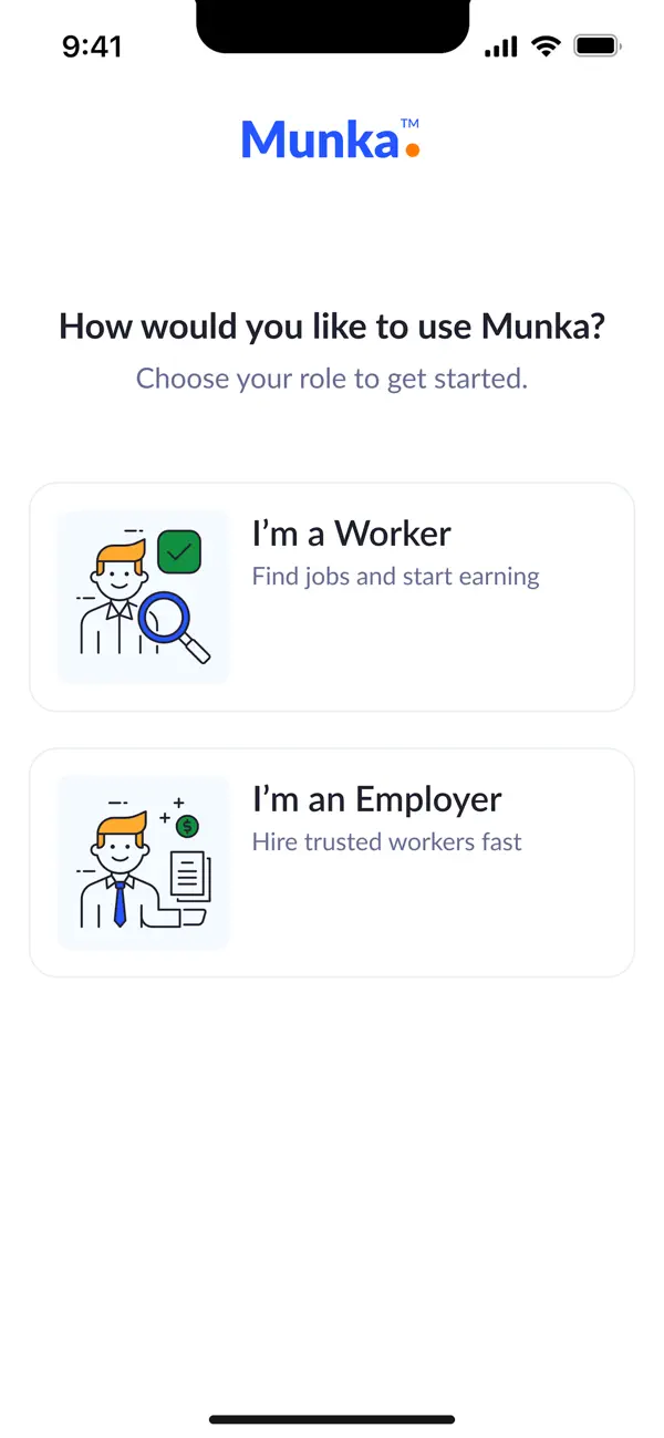 Screenshot #1 pour Munka: Shifts On Demand