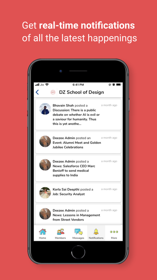 #3. My Alumni Network (iOS) 由: Vaave Networks