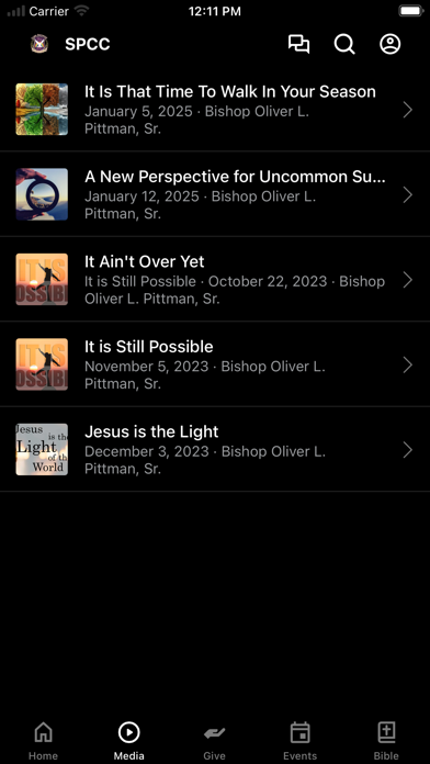 App screenshot