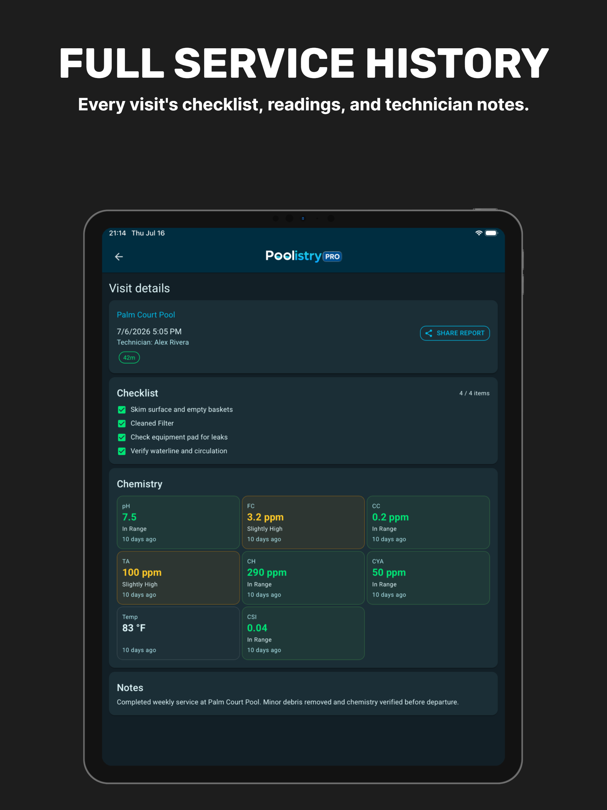 Poolistry Pro: Pool Service screenshot 14