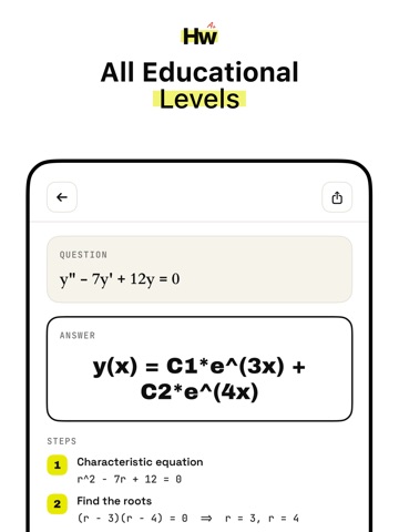 AI Homework Helper: Solve Easy iPad screenshot