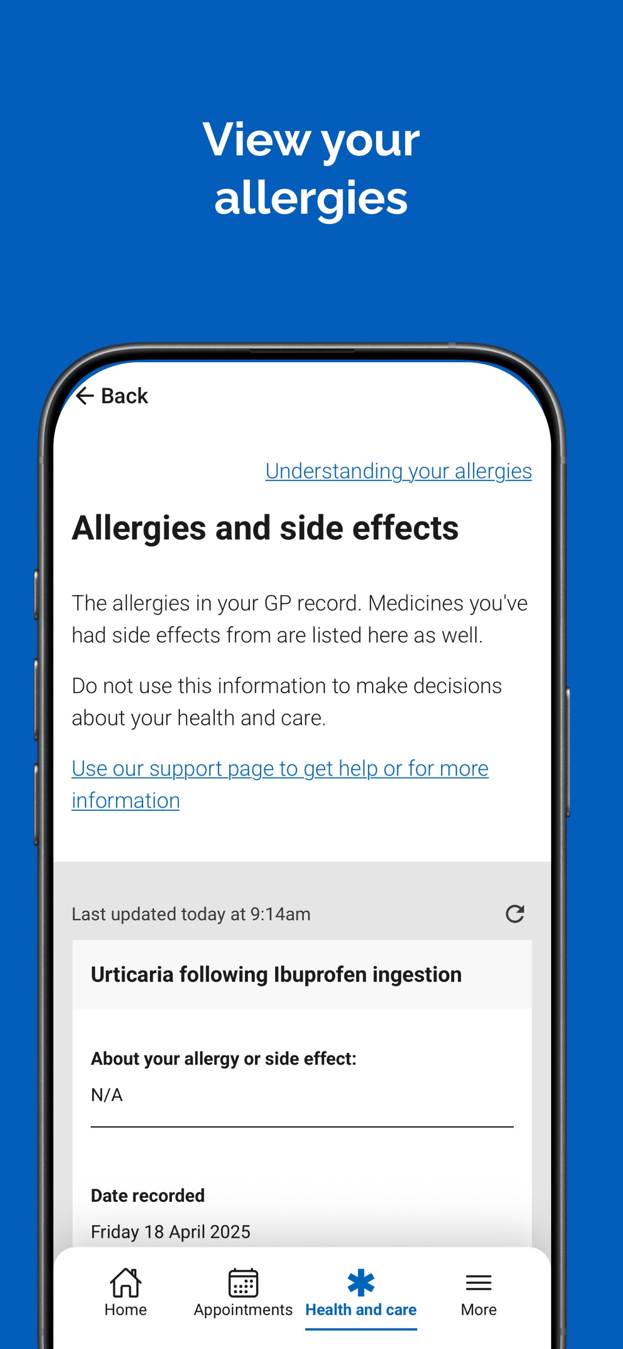 MyCare.scot screenshot 4