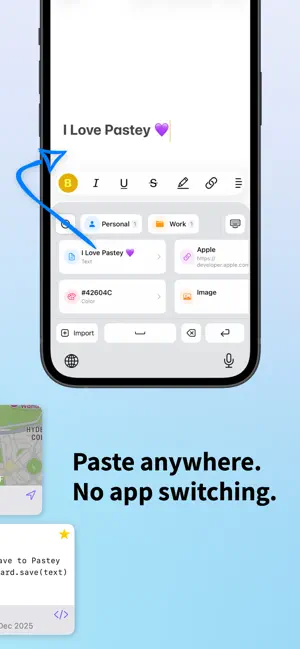 Pastey: Clipboard Manager screenshot 2