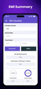 Loan EMI Calculator - Planner screenshot #3 for iPhone