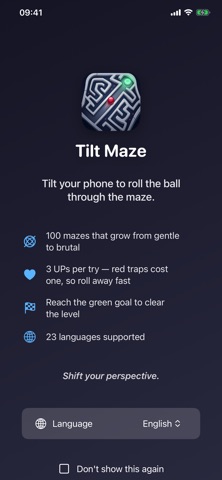 Tilt Maze: Roll the Ball Screenshot 2 of 4