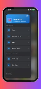 PromptPix -AI Prompt Generator screenshot