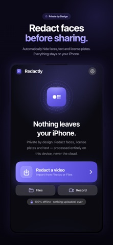 Blur Faces in Video: Redactly Screenshot 1 of 6