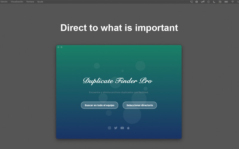 Duplicate Finder Pro app screenshot