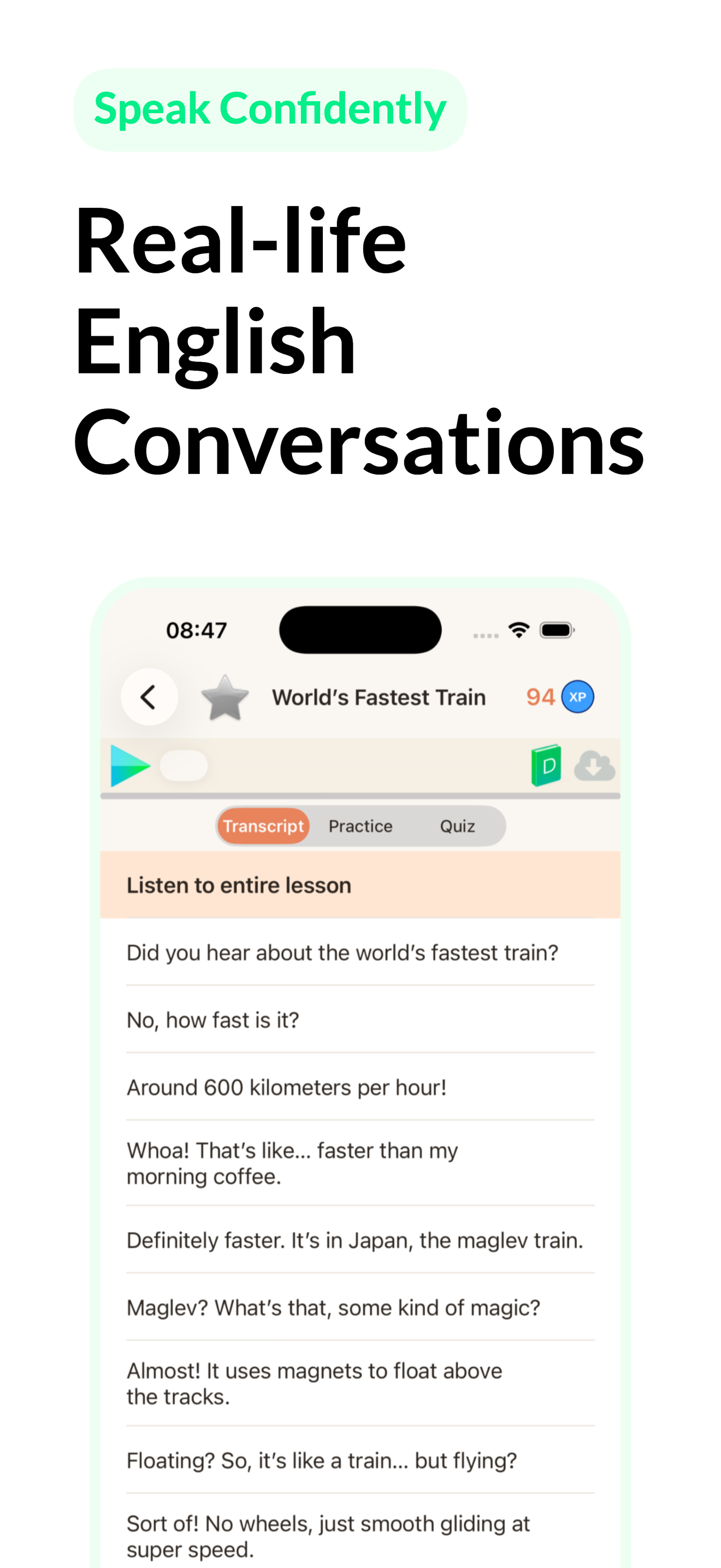 English Conversation Practice screenshot 2