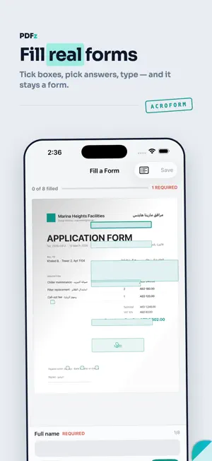 PDFz: PDF Scanner & Editor screenshot 4